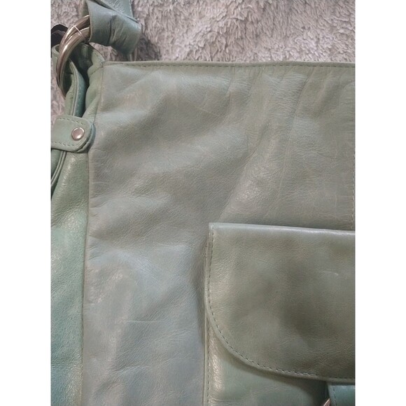 Latico Leather Hobo Green Purse Boho - Picture 11 of 11